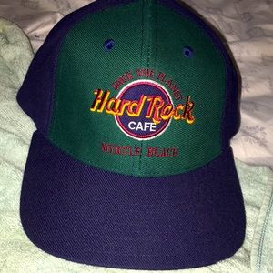 Hard Rock Cafe  SnapBack hat in worn